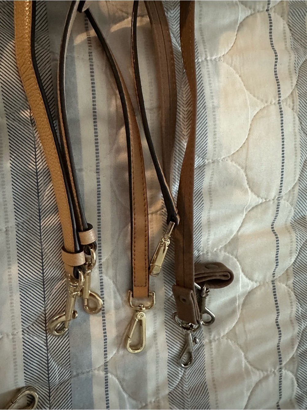 7-Tan Crossbody & Shoulder Straps - Picture 2 of 4